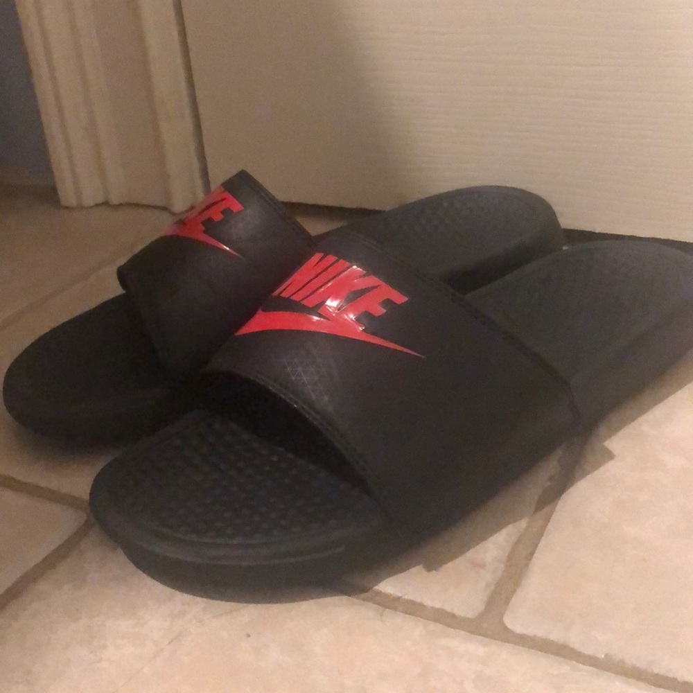 Red logo mike slides